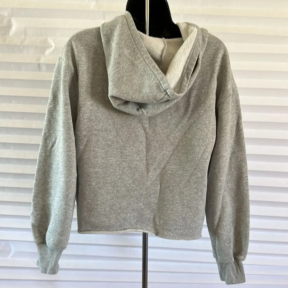 Art Class Gray Pullover Hoodie Size XL Long Sleeve Kids Sweatshirt Casual